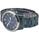 Buy Shop Fossil Grant Chronograph Blue Dial Blue Steel Strap Watch for Men - FS5230 USA Online
