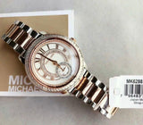 Buy Shop Michael Kors Madelyn Silver Dial Two Tone Steel Strap Watch for Women - MK6288 USA Online