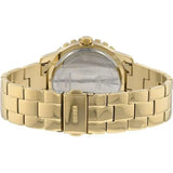Buy Shop Guess Dazzler Diamonds Silver Dial Gold Steel Strap Watch for Women - W0335L2 USA Online