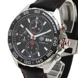 Buy Shop Tag Heuer Formula 1 Mario Kart Chronograph Black Dial Black Leather Strap Watch for Men - CAZ201E.FC6517 USA Online