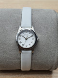 Buy Shop Marc Jacobs Henry Dinky White Dial White Leather Strap Watch for Women - MBM1234 USA Online