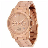 Buy Shop Michael Kors Paris Limited Edition Rose Gold Dial Steel Strap Watch for Women - MK5716 USA Online