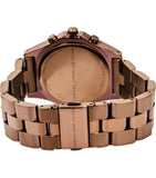 Buy Shop Marc Jacobs Blade Chronograph Brown Dial Brown Steel Strap Watch for Women - MBM3121 USA Online
