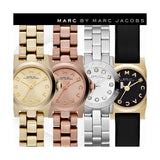 Buy Shop Marc Jacobs Henry Dinky Silver Dial Silver Steel Strap Watch for Women - MBM3198 USA Online