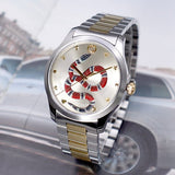 Buy Shop Gucci G Timeless Quartz Silver Dial Silver Steel Strap Watch For Women - YA1264075 USA Online
