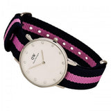 Buy Shop Daniel Wellington Classy Winchester White Dial Two Tone NATO Strap Watch For Women - DW00100081 USA Online