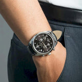 Buy Shop Tissot PR 100 Chronograph Black Dial Black Leather Strap Watch For Men - T101.417.16.051.00 USA Online