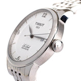 Buy Shop Tissot Le Locle Automatic Cosc White Dial Silver Steel Strap Watch For Men - T006.408.11.037.00 USA Online