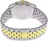 Buy Shop Movado Museum Classic Black Dial Two Tone Steel Strap Watch For Men - 606899 USA Online