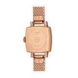 Buy Shop Tissot Lovely Square Lady Quartz Rose Gold Dial Rose Gold Mesh Bracelet Watch For Women - T058.109.33.456.00 USA Online