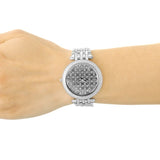 Buy Shop Michael Kors Darci Silver Dial Silver Steel Strap Watch for Women - MK3404 USA Online