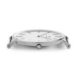 Buy Shop Daniel Wellington Classic Cornwall White Dial Black Nylon Strap Watch For Men - DW00100258 USA Online