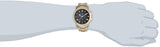 Buy Shop Fossil Grant Chronograph Black Dial Gold Steel Strap Watch for Men - FS4815 USA Online