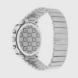 Buy Shop Gucci Grip Collection Quartz Silver Dial Silver Steel Strap Watch For Men - YA157302 USA Online
