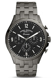 Buy Shop Fossil Forrester Chronograph Black Dial Grey Steel Strap Watch for Men - FS5606 USA Online