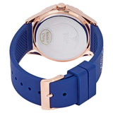 Buy Shop Guess Swirl Analog Quartz White Dial Blue Rubber Strap Watch for Women - W1096L4 USA Online