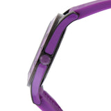 Buy Shop Marc Jacobs Marc White Dial Purple Silicone Strap Watch for Women - MBM5514 USA Online