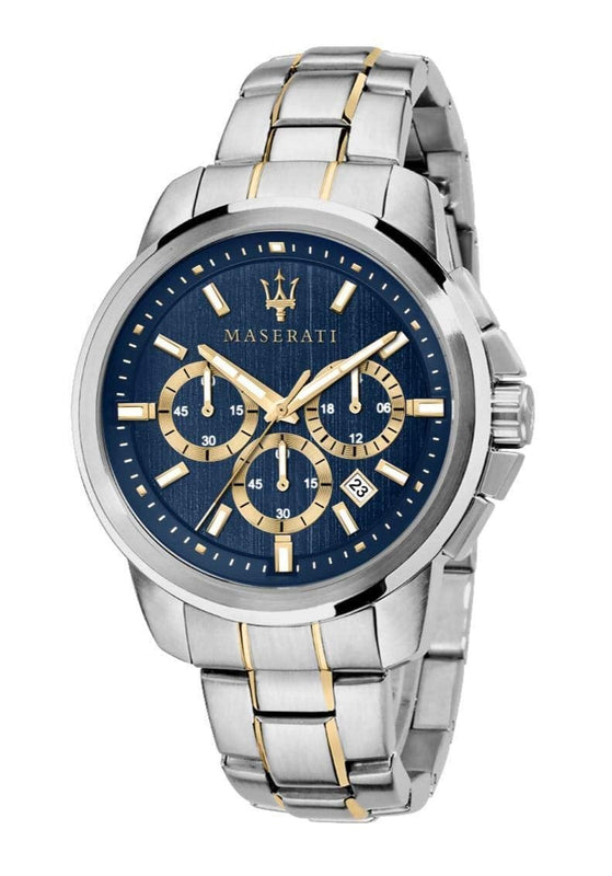 Buy Shop Maserati Successo Chronograph 44mm Stainless Steel Watch For Men - R8873621008 USA Online