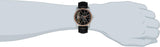 Fossil Twist Multi-Function Chronograph Black Dial Black Leather Strap Watch for Men - ME1099