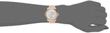 Tissot T Classic Carson Premium White Dial Rose Gold Steel Strap Watch for Women - T122.207.33.031.00