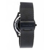 Buy Shop Michael Kors Slim Runway Black Dial Black Mesh Strap Watch for Women - MK8607 USA Online