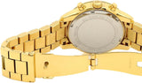 Buy Shop Michael Kors Ritz Chronograph Gold Dial Gold Steel Strap Watch For Women - MK6484 USA Online