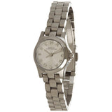 Buy Shop Marc Jacobs Henry Dinky Silver Dial Silver Steel Strap Watch for Women - MBM3198 USA Online