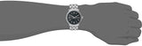 Buy Shop Marc Jacobs Fergus Black Dial Silver Steel Strap Watch for Men - MBM5075 USA Online