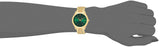 Buy Shop Michael Kors Slim Runway Green Dial Gold Steel Strap Watch for Women - MK3435 USA Online