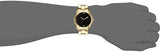 Buy Shop Guess Classic Diamonds Black Dial Gold Steel Strap Watch for Men - W0416G2 USA Online
