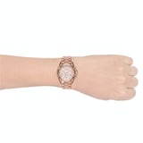 Buy Shop Michael Kors Bradshaw Chronograph Pink Dial Two Tone Steel Strap Watch For Women - MK6830 USA Online