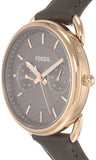 Buy Shop Fossil Tailor Grey Dial Grey Leather Strap Watch for Women - ES3913 USA Online