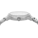 Buy Shop Michael Kors Sage Three-Hand White Dial Silver Steel Strap Watch for Women - MK4807 USA Online