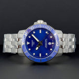 Buy Shop Tissot Seastar 1000 Powermatic 80 Blue Dial Silver Steel Strap Watch For Men - T120.407.11.041.00 USA Online