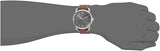 Buy Shop Fossil Commuter Grey Dial Brown Leather Strap Watch for Men - FS5417 USA Online
