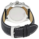 Buy Shop Tissot PR 100 Chronograph Black Dial Black Leather Strap Watch For Men - T101.417.16.051.00 USA Online
