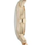 Buy Shop Marc Jacobs Amy Blue Dial Gold Steel Strap Watch for Women - MBM3220 USA Online