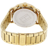 Buy Shop Tommy Hilfiger Quartz White Dial Gold Steel Strap Watch for Men - 1791455 USA Online