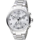 Buy Shop Tissot Chrono XL Classic Silver Dial Silver Steel Strap Watch For Men - T116.617.11.037.00 USA Online