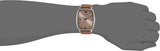 Buy Shop Emporio Armani Epsilon Quartz Brown Dial Brown Leather Strap Watch For Men - AR2489 USA Online