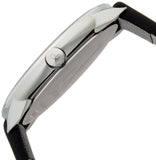 Buy Shop Calvin Klein Minimal Silver Dial Black Leather Strap Watch for Women - K3M221C6 USA Online