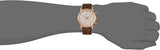 Buy Shop Emporio Armani Classic Chronograph White Dial Brown Leather Strap Watch For Men - AR1809 USA Online