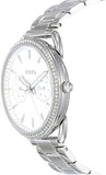 Buy Shop Fossil Tailor White Dial Silver Steel Strap Watch for Women - ES4262 USA Online