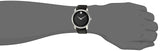 Buy Shop Movado Museum Black Dial Black Leather Strap Watch For Men - 606502 USA Online