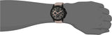 Buy Shop Michael Kors Ryker Chronograph Black Dial Beige Leather Strap Watch For Men - MK8520 USA Online