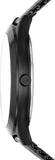 Buy Shop Michael Kors Slim Runway Black Dial Black Mesh Strap Watch for Women - MK8607 USA Online