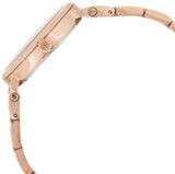 Buy Shop Michael Kors Norie Rose Gold Dial Rose Gold Steel Strap Watch for Women - MK3561 USA Online