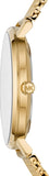 Buy Shop Michael Kors Pyper Quartz Gold Dial Gold Mesh Strap Watch For Women - MK4339 USA Online