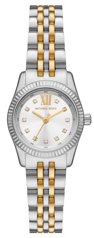 Buy Shop Michael Kors Lexington Analog Silver Dial Two Tone Steel Strap Watch for Women - MK4740 USA Online