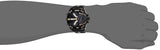 Diesel Mr Daddy 2.0 Black Dial Black Leather Strap Watch For Men - DZ7350